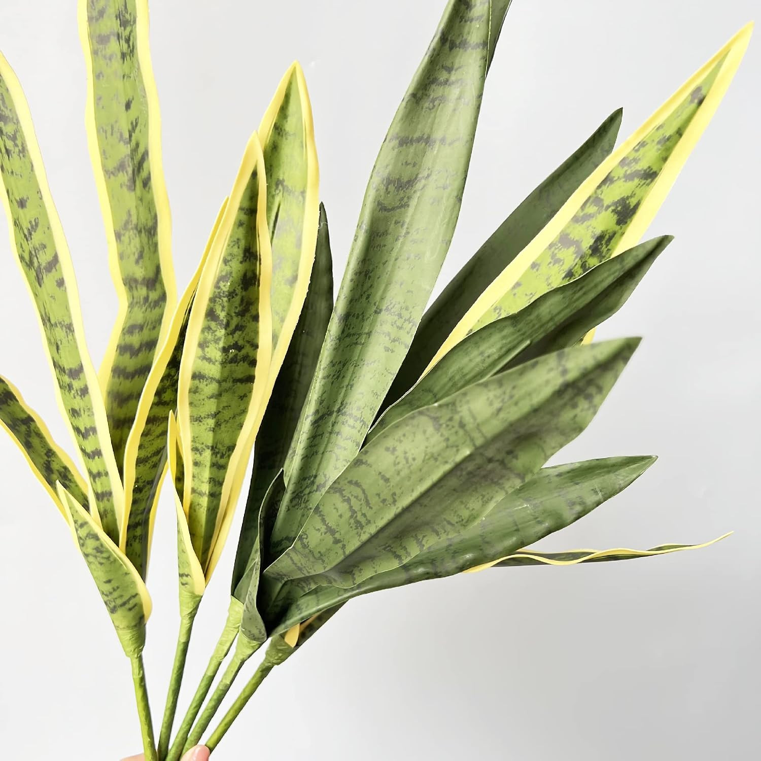 30″ Tall 4 PCS Artificial Snake Plants – Indoor/Outdoor Home & Office Decor
