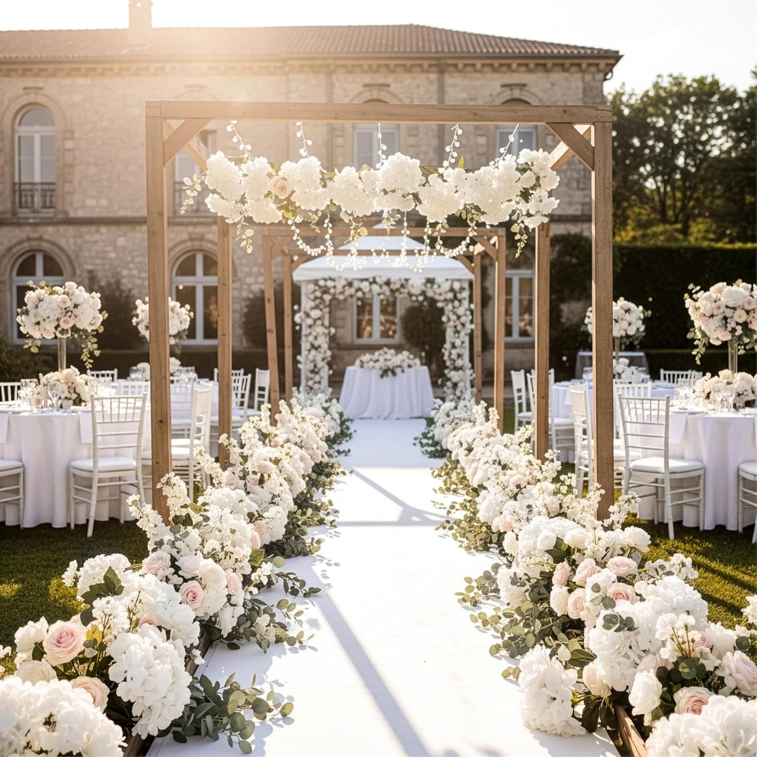 Full Hydrangea Flowers for Centerpieces