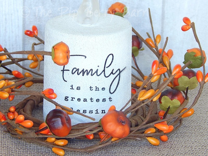 Pumpkin Candle Rings 2.5″ Assorted Orange Pips Pumpkins – NEW