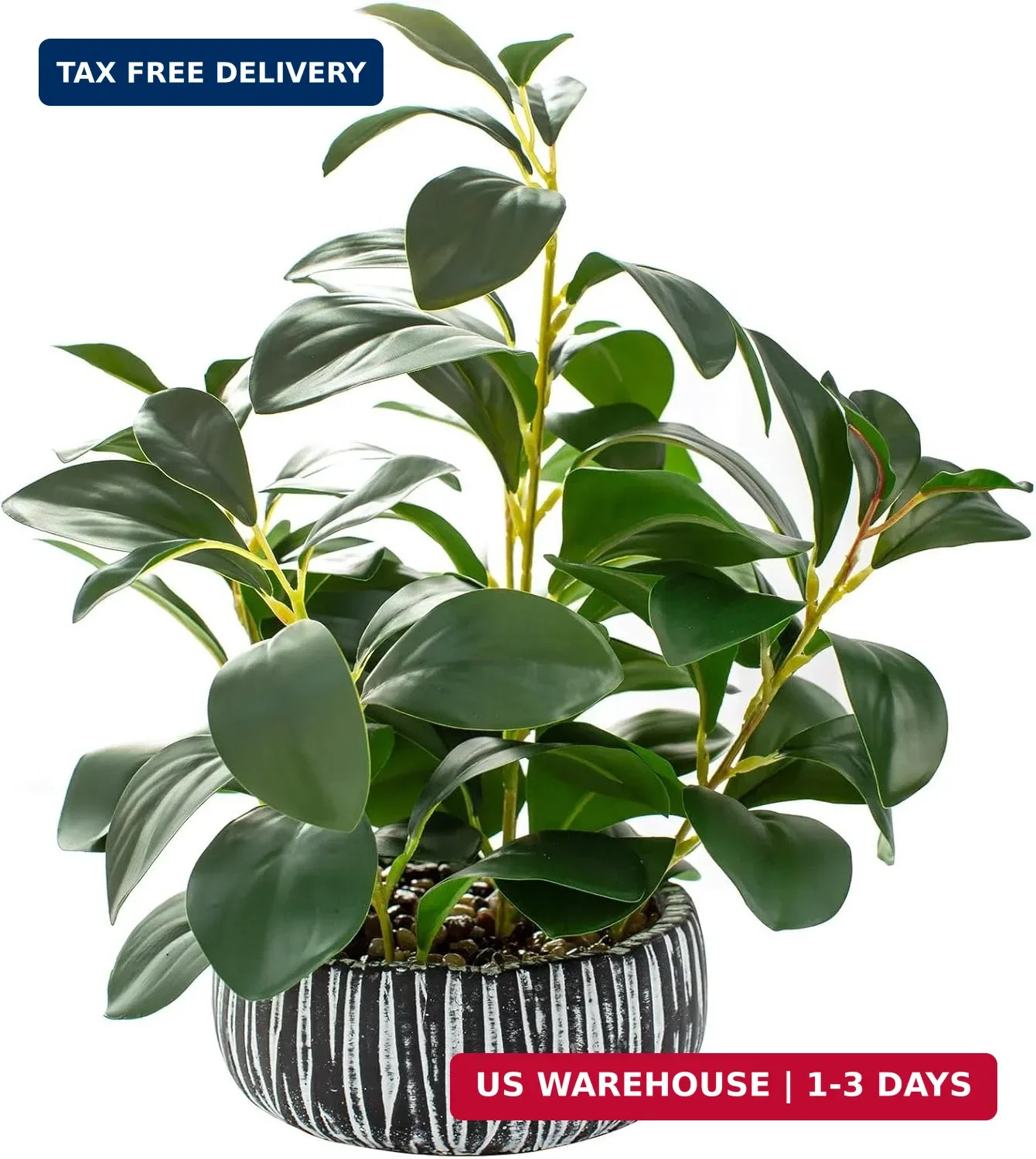 AlphaAcc Fake Plants Artificial Indoor Succulents Home Office Decor | Artificial