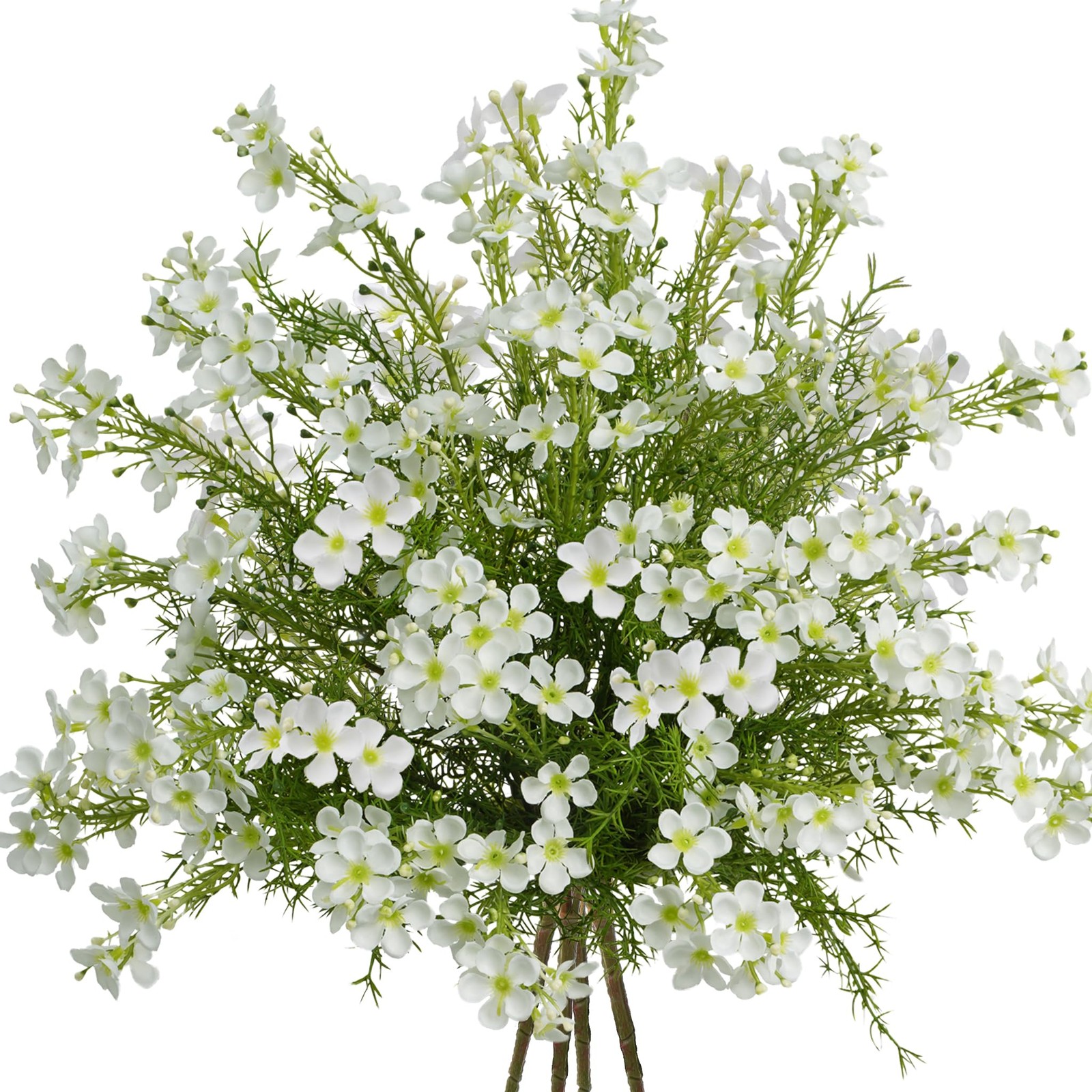 Outdoor Artificial Flowers for Outdoors, Faux Wildflower Hydrangea Bouquet fo…
