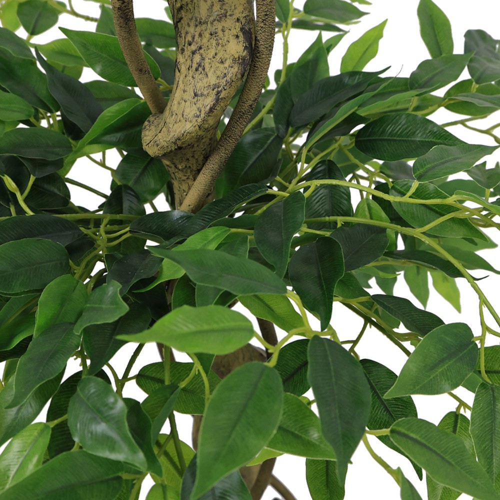5.2FT Artificial Ficus Tree Lifelike Faux Banyan Tree with Pot for Home Office