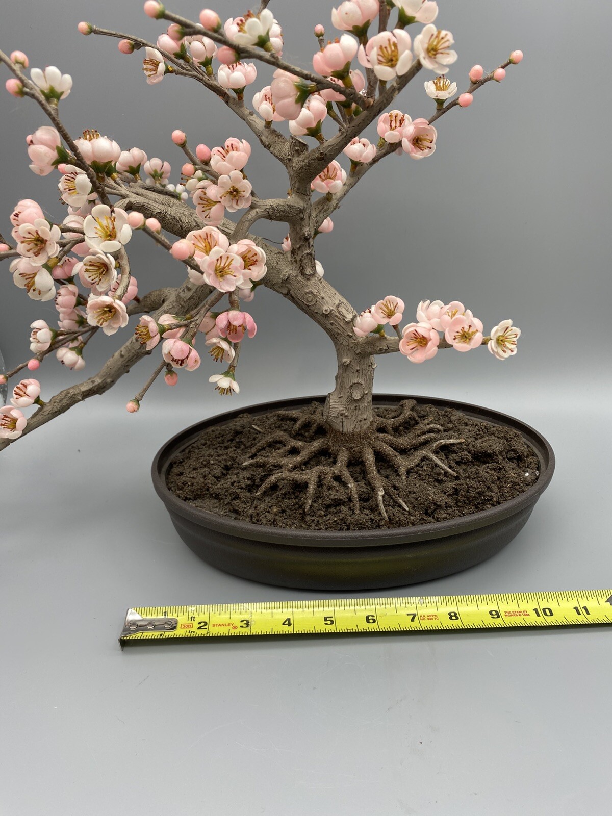 Nearly Natural Artificial Trees 15″ Cherry Blossom Plastic Pot Indoor Black/Pink