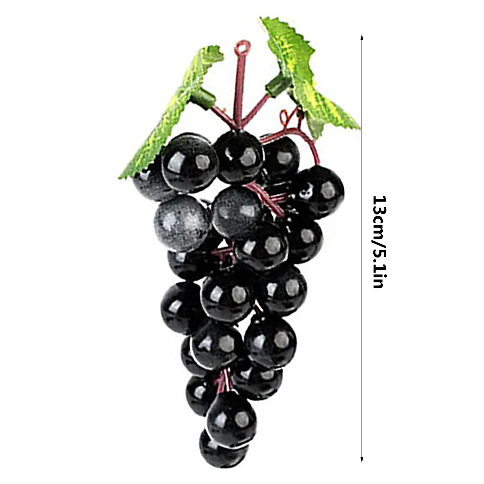 18Pcs Realistic Artificial Grapes Table Decoration of Realistic Fake Grape Natur