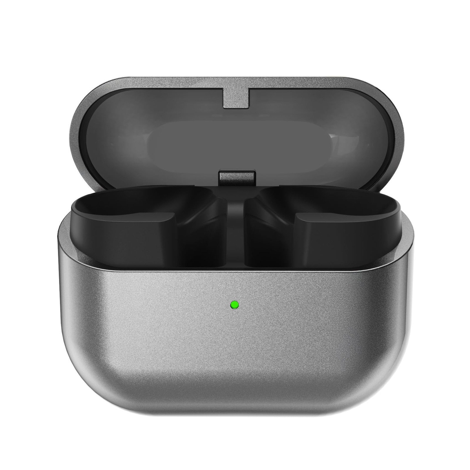 Repelacement Wireless Charging Case Compatible with Samsung Galaxy Buds Black