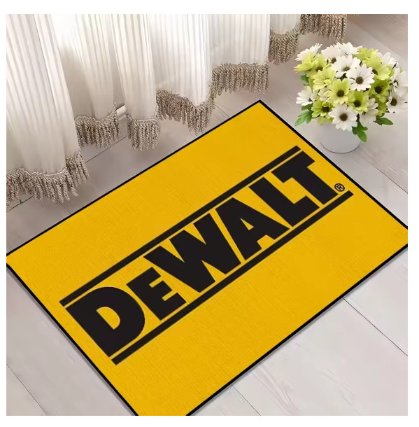 D-DeWalt Cool Logo Small Carpet for House Bedroom Decoration Kitchen