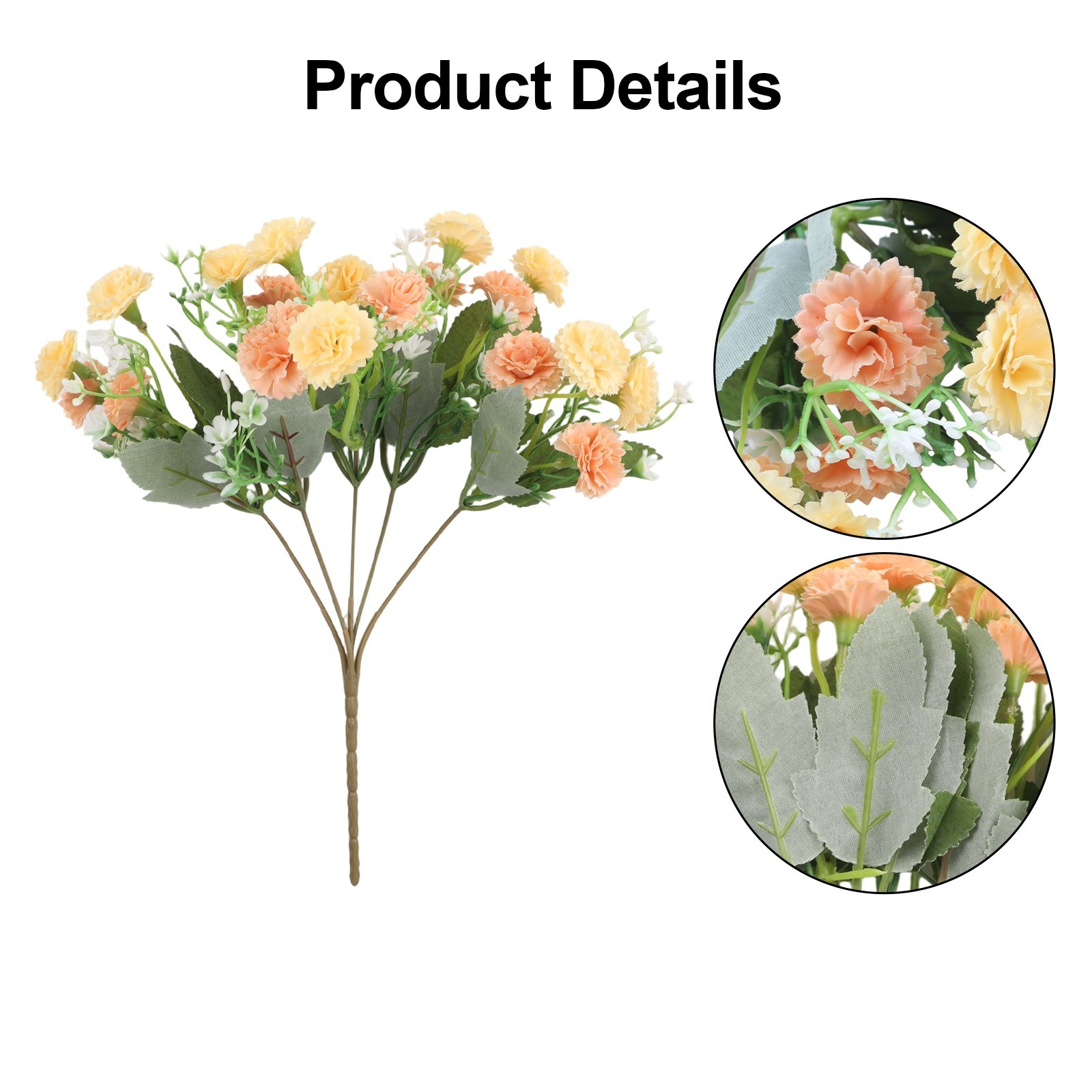 Realistic Silk Bouquet Beautiful Faux Flowers for Home Decor and Event Styling