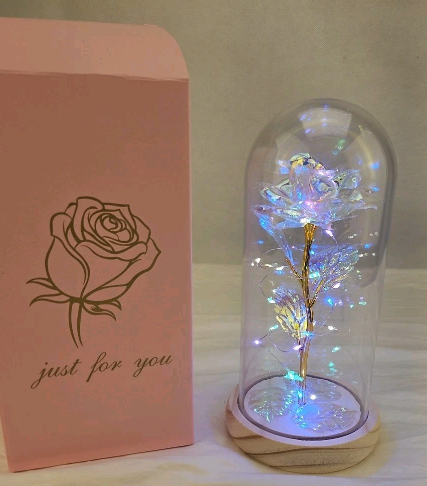 Mothers Day Rose Gift for Mom- Light Up Flowers Gifts For Women- Birthday Gift