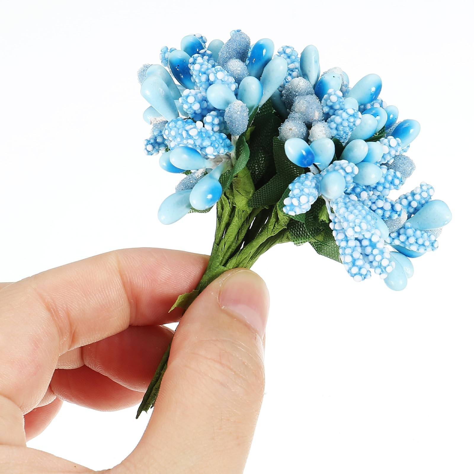 Mini Artificial Pip Picks Bunch, 144Pcs Fruit Flower Stamens for Craft DIY Wr…