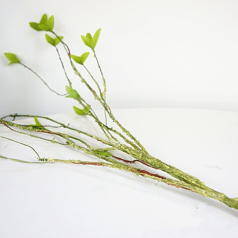 Simulation Dry Vine Artificial Plants Green Leaf Tree Branch DIY Home Decor