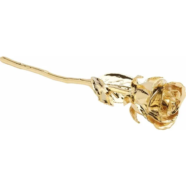 Genuine 24K Gold Rose