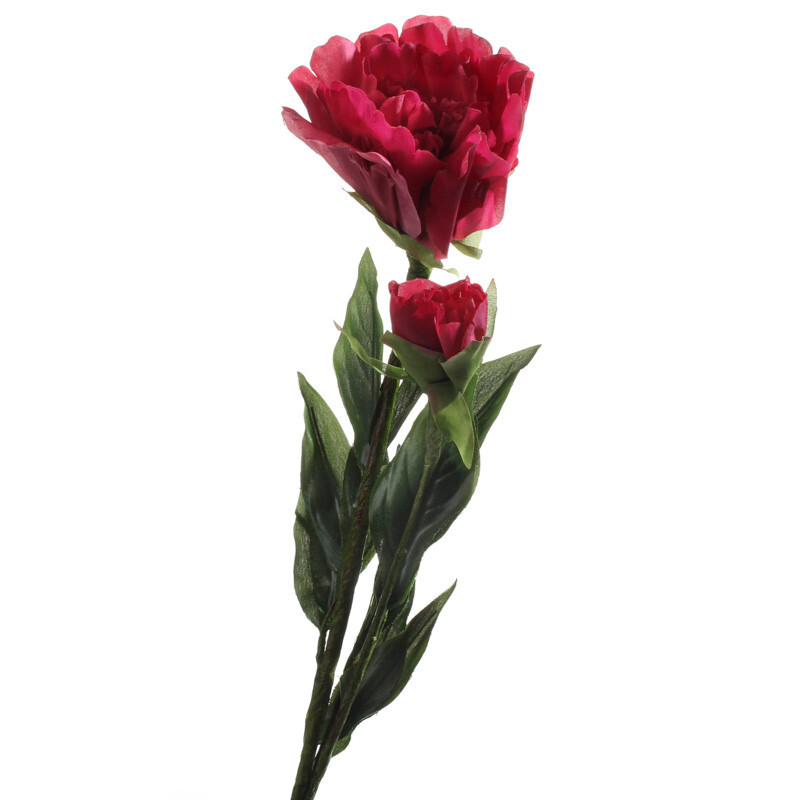 Group of 8 Tall 29-1/2″ Elegant Mauve Artificial Peony Floral Stems