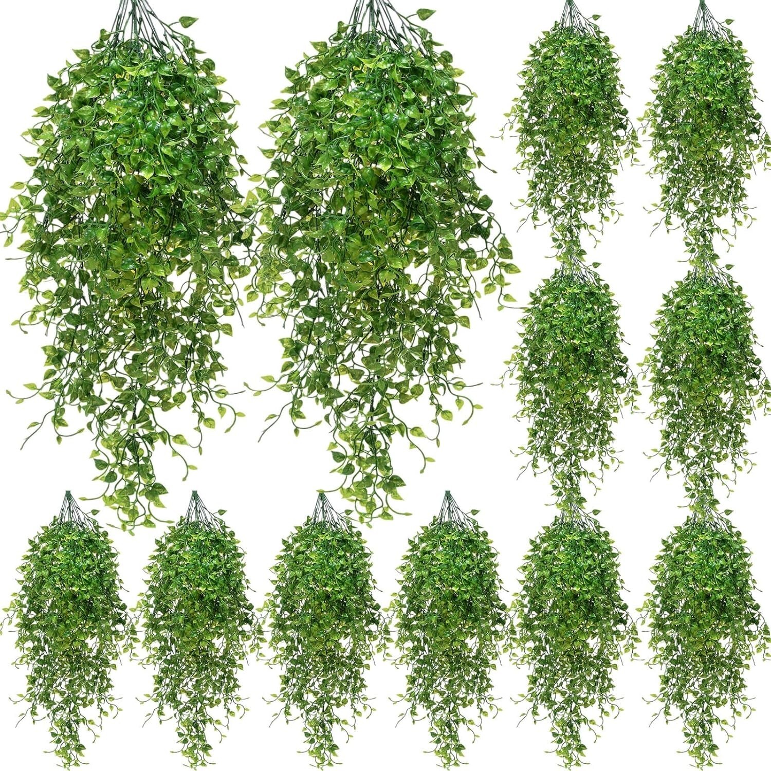 Versatile 33-Inch Fake Ivy Vines – Quality Leaves for Indoor Outdoor Decoration