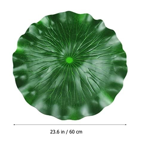 Lily Pads for Ponds Artificial Floating Foam Lotus Leaves, 2PCS Realistic Wat…