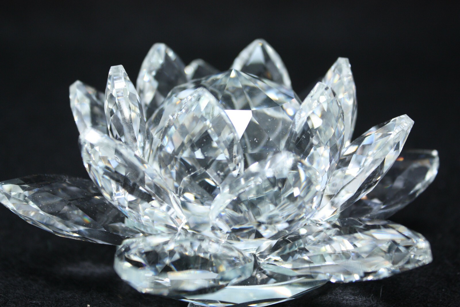 Amlong Crystal High Quality 5″ Lotus Flower with gift box