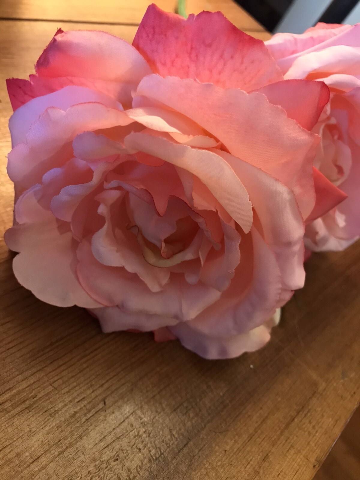 Alfresco Heidy Life Like Artificial Pink Roses Teacher DIY Project Home Decor