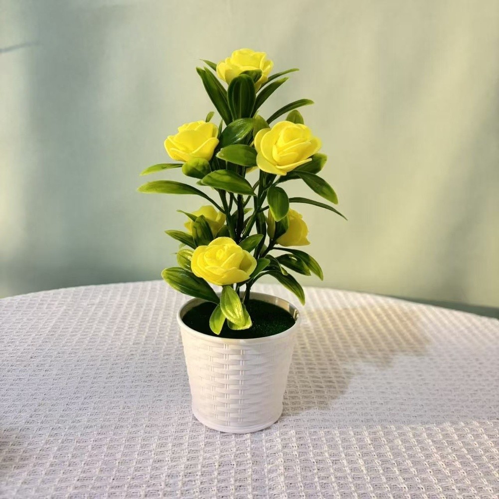 Artificial Roses Made of Foam and Plastic for Year-Round For Home Decor