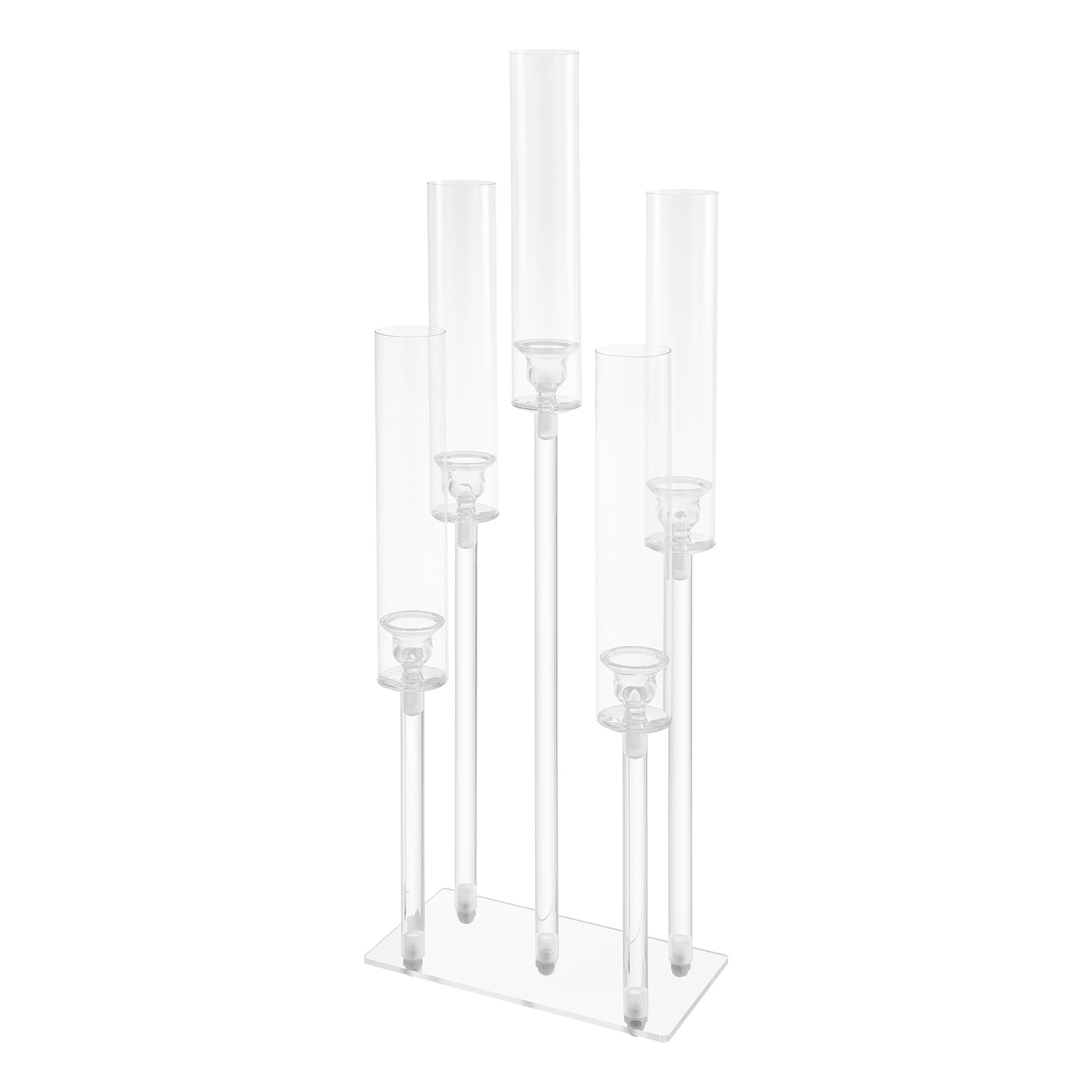 Acrylic Candle Holder Tabletop Candle Holder Wedding & Party Centerpiece Decor