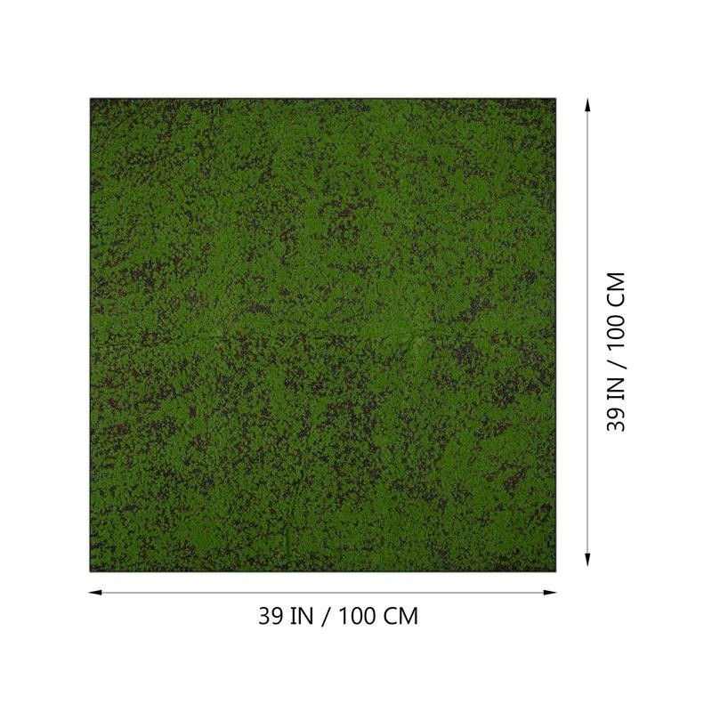 Artificial Moss Grass Turf Wall Green Plant Lawn Garden Landscape Decor