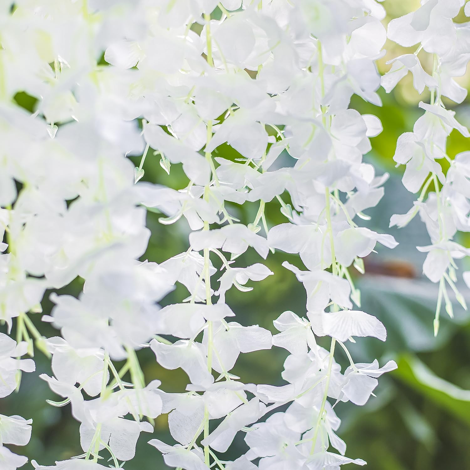 (36 Branches 12 Pack /45 inch /3.7ft Wisteria Hanging Artificial Flowers Fake…