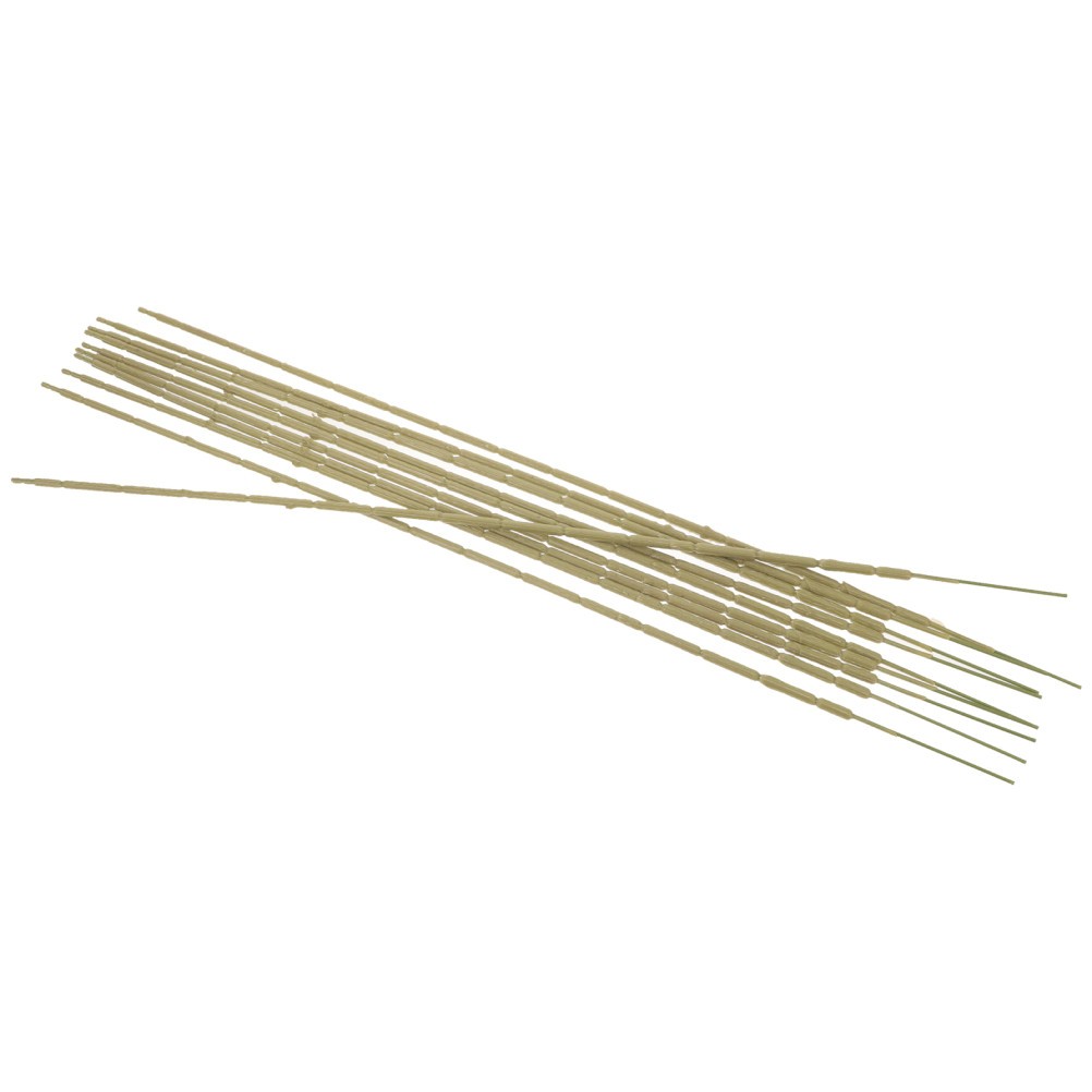 10Pcs Floral Wire Stems Green Flexible Artificial Flower Rods for Craft Making
