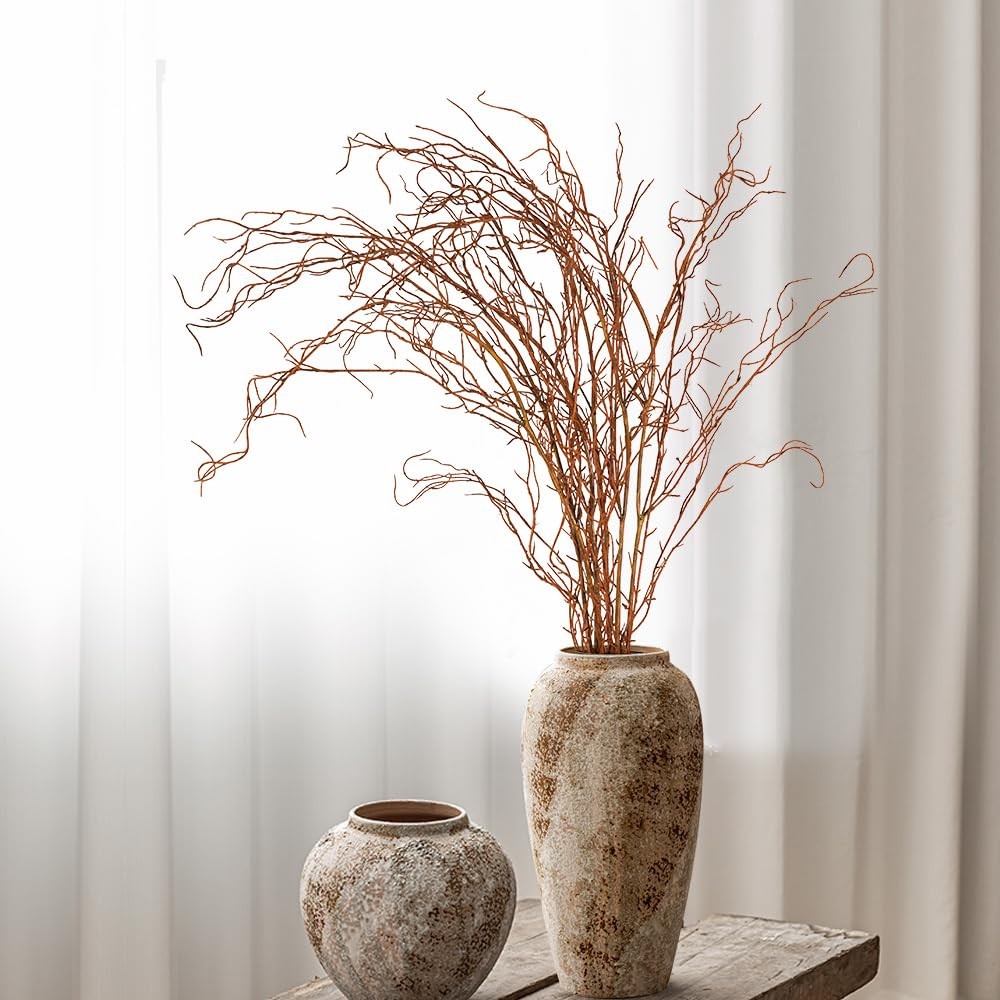 Artificial Branches for Vase,3PCS 51inch Faux Branches Faux Curly Willow Bran…