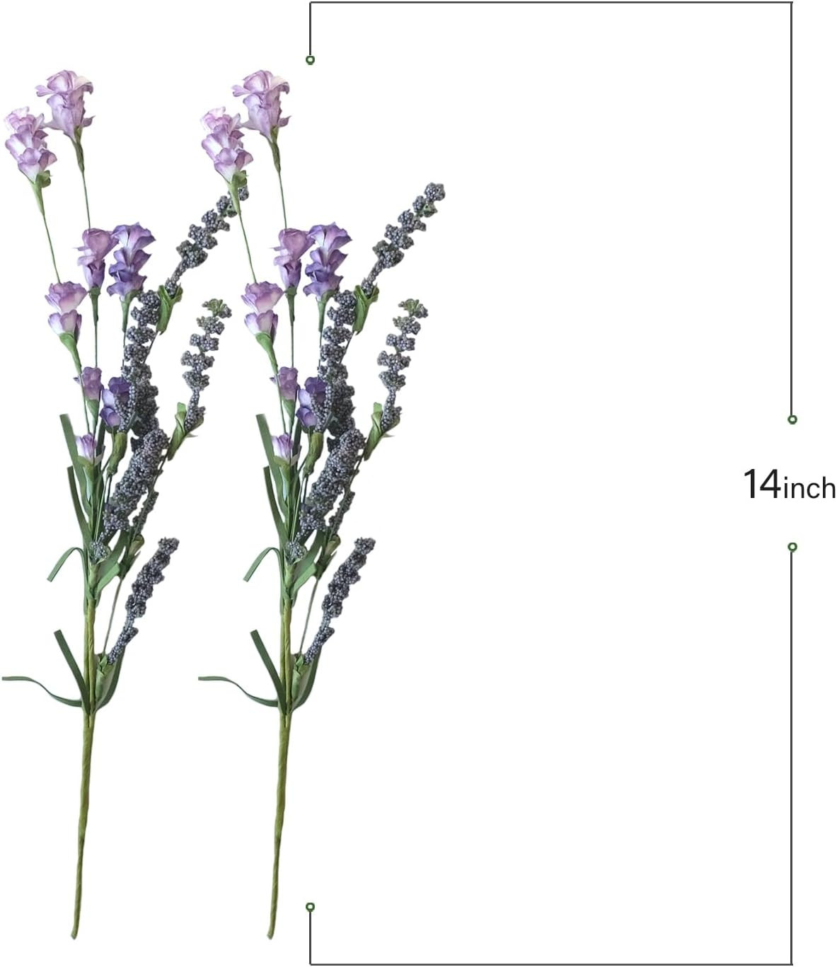 10Pcs Artificial Flower Bulk Spring/Summer Flowers Wedding Party Vase Bouquet Fl