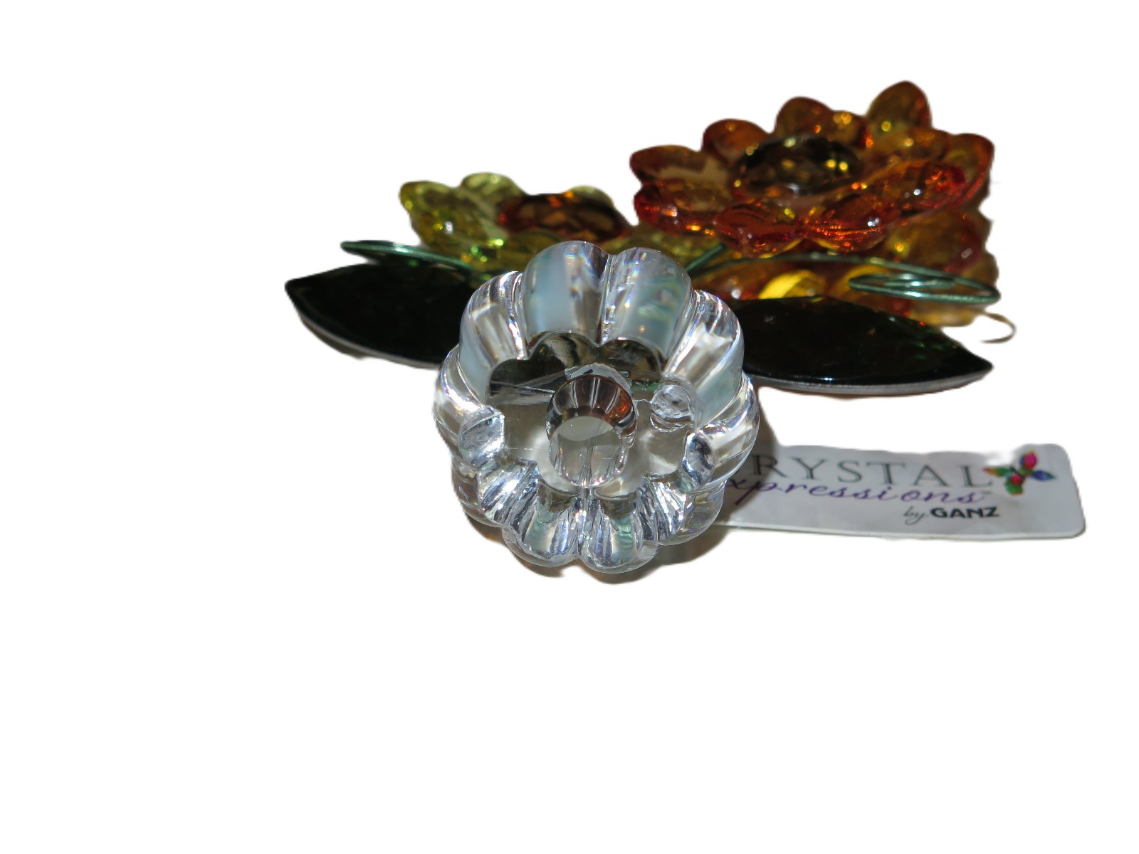 Crystal Expressions By Ganz Sunflower Posy Pot