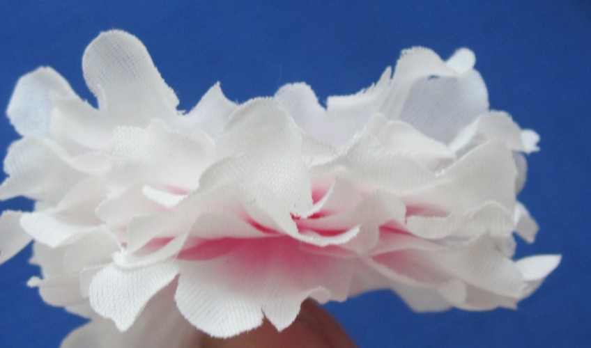 #5 Lot-50 Small/Medium Layers Used Silk Flower Petals 1-3″ Brads Multiple Colors