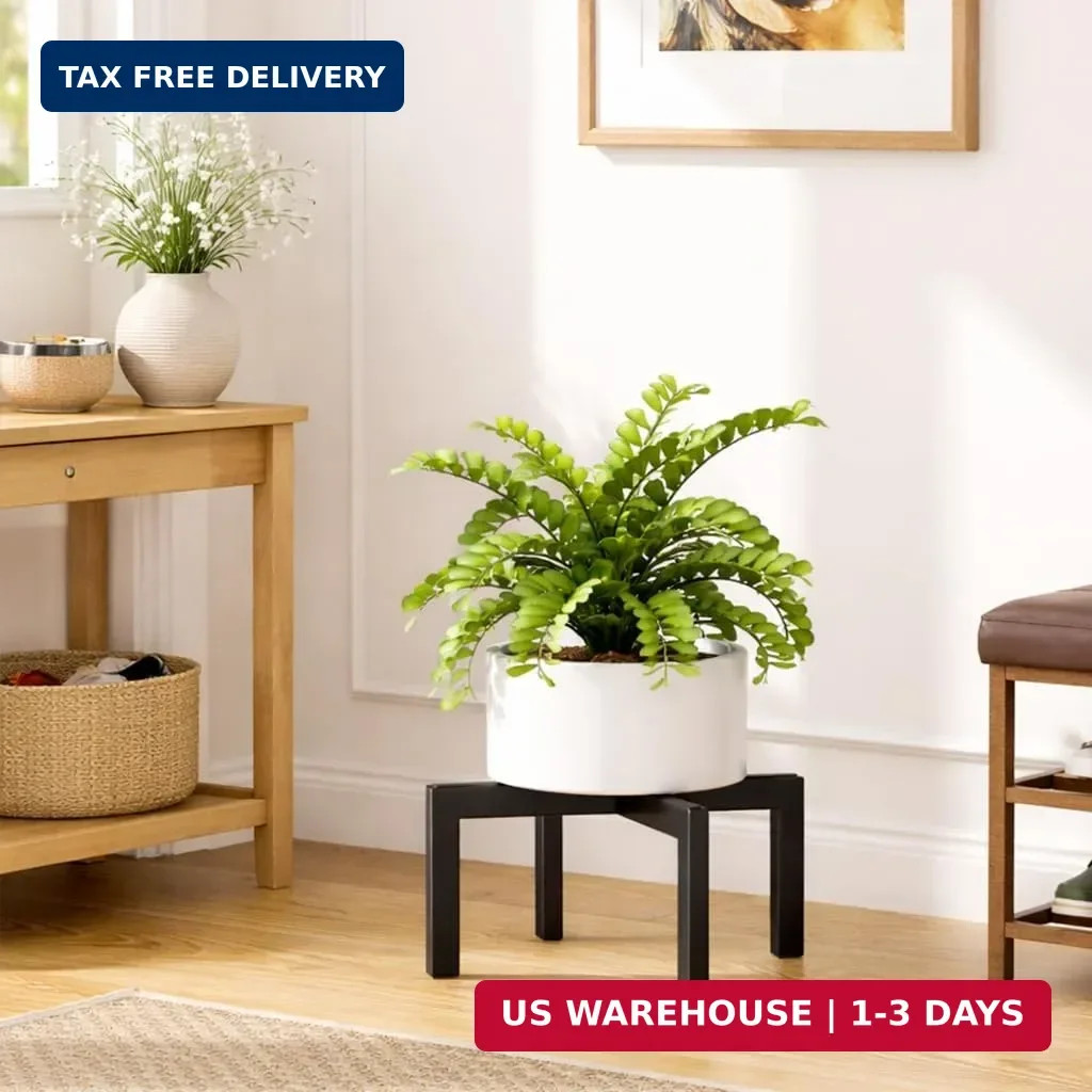 Plant Stand Indoor Outdoor Flower Holder Riser Low Profile 150lbs Heavy