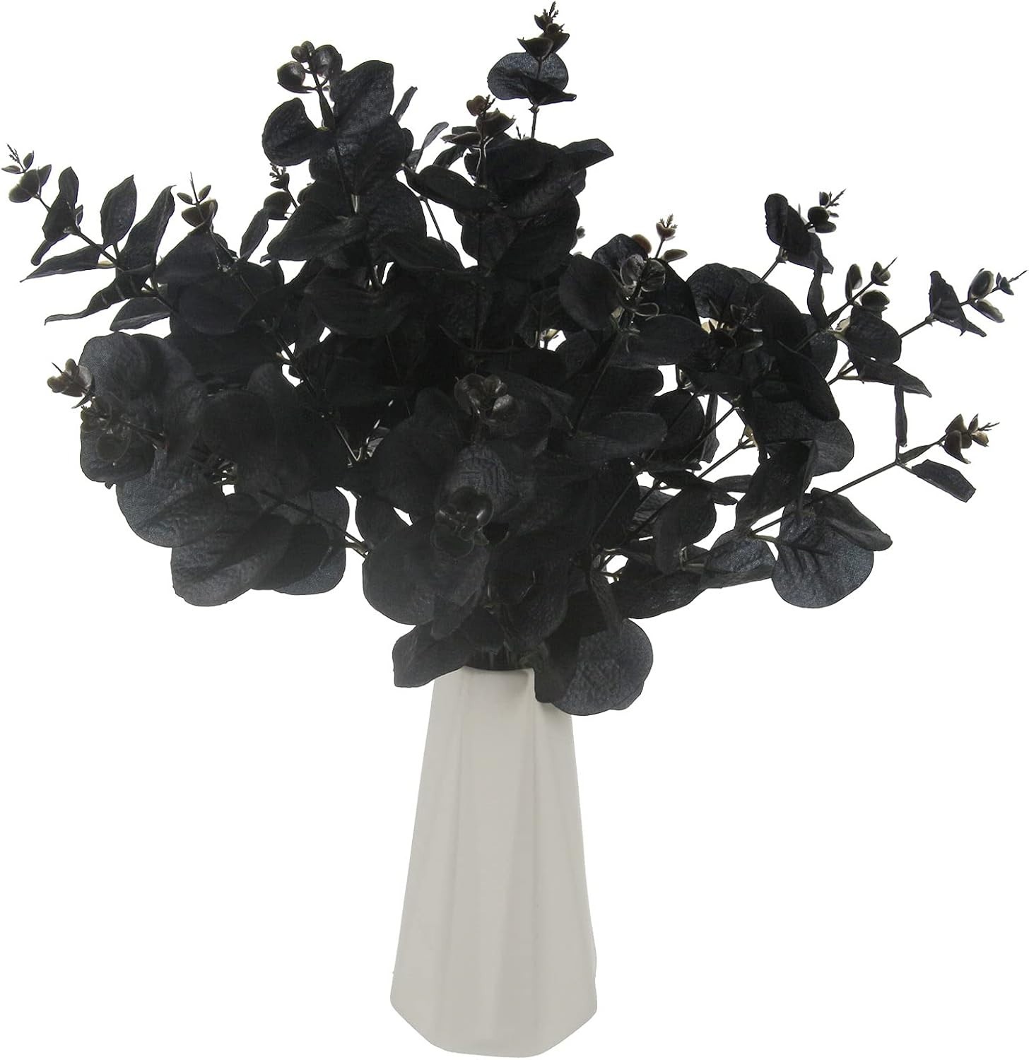 Stunning 5-Piece Black Eucalyptus Stems – Create Elegant Floral Arrangements