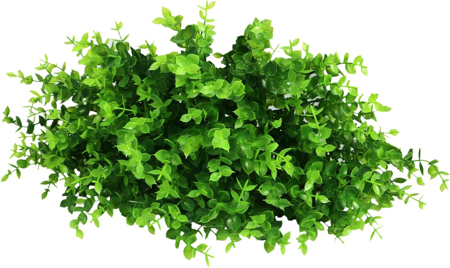 9 Bundles Fake Plants Artificial Boxwood Greenery 63 Stems Indoor Outdoor Decor