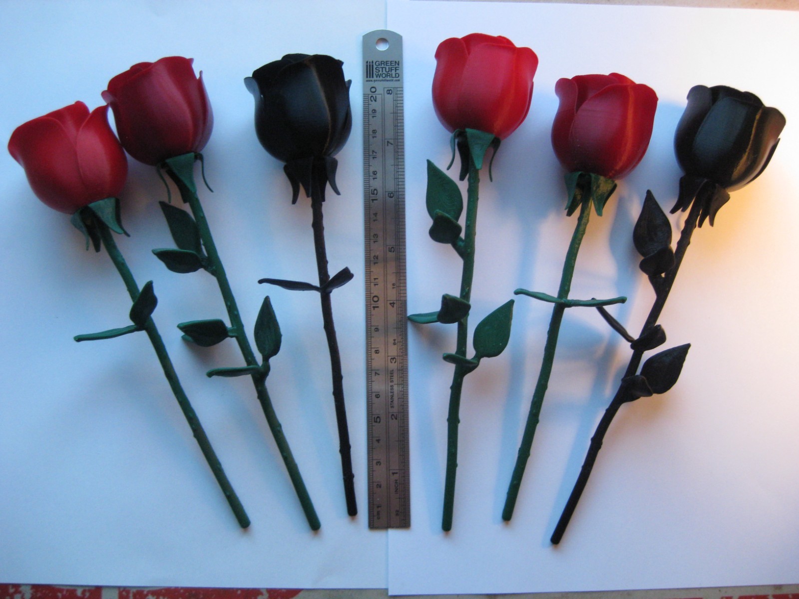 3d Printed (1) Rose Flower perfect for gifts! Valentines. Mother’s Day, Wedding