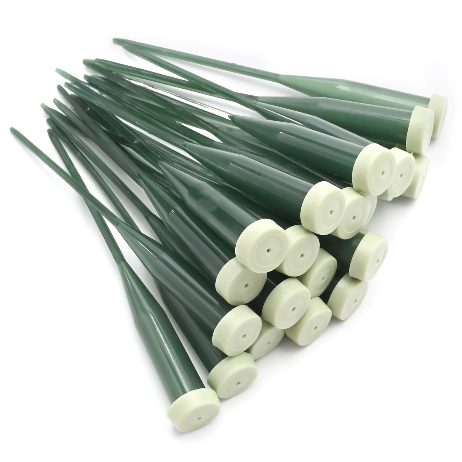 150 Pack 6 Inch Stem Water Tubes w/ Caps, Vials for Floral Arrangement