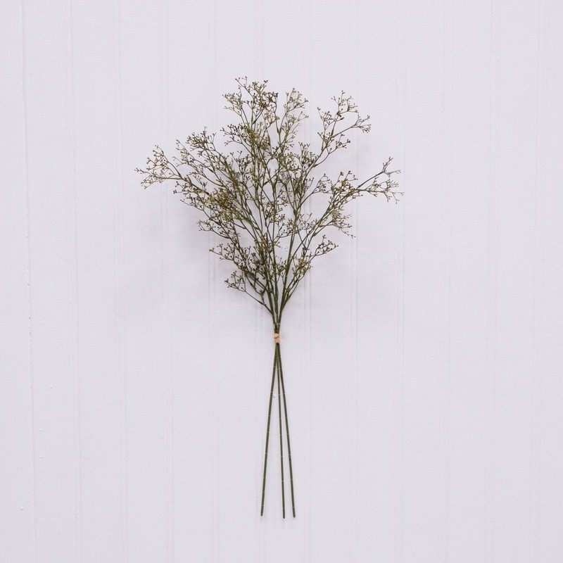 Artificial Dried Rice Stem Bundle Set of 3 Indoor Decor DIY Arrangement New