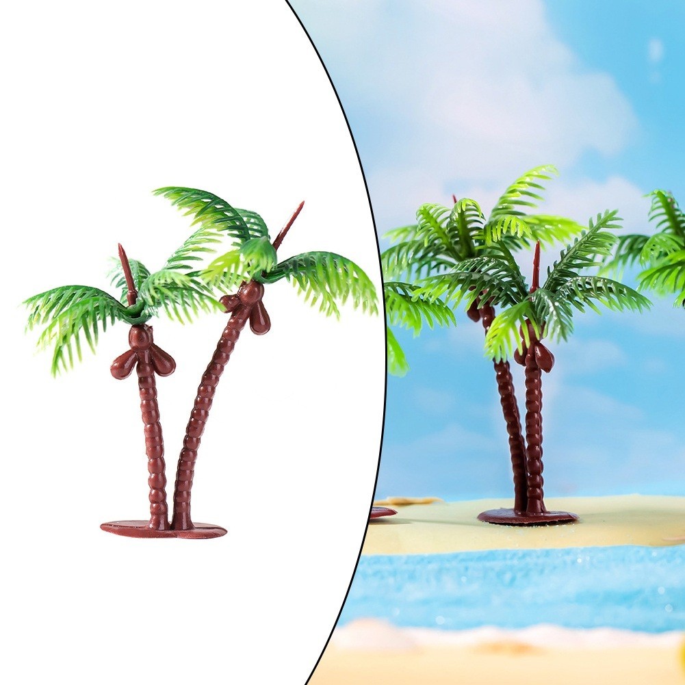 Vibrant Simulated Coconut Tree for Captivating Home Landscape Displays