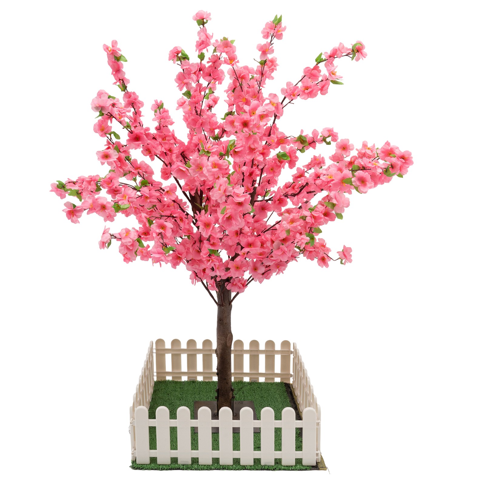 1.2m Artificial Cherry Blossom Tree Fake Sakura Tree For Bridal Bouquets Decor