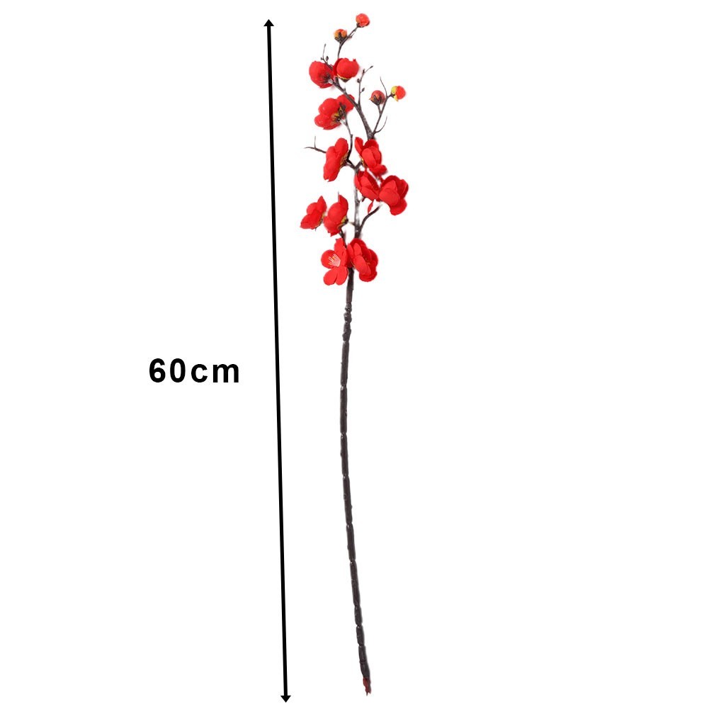 Artificial Flower Wintersweet Lamei Plastic+silk Simulated Wedding 1 Bunch