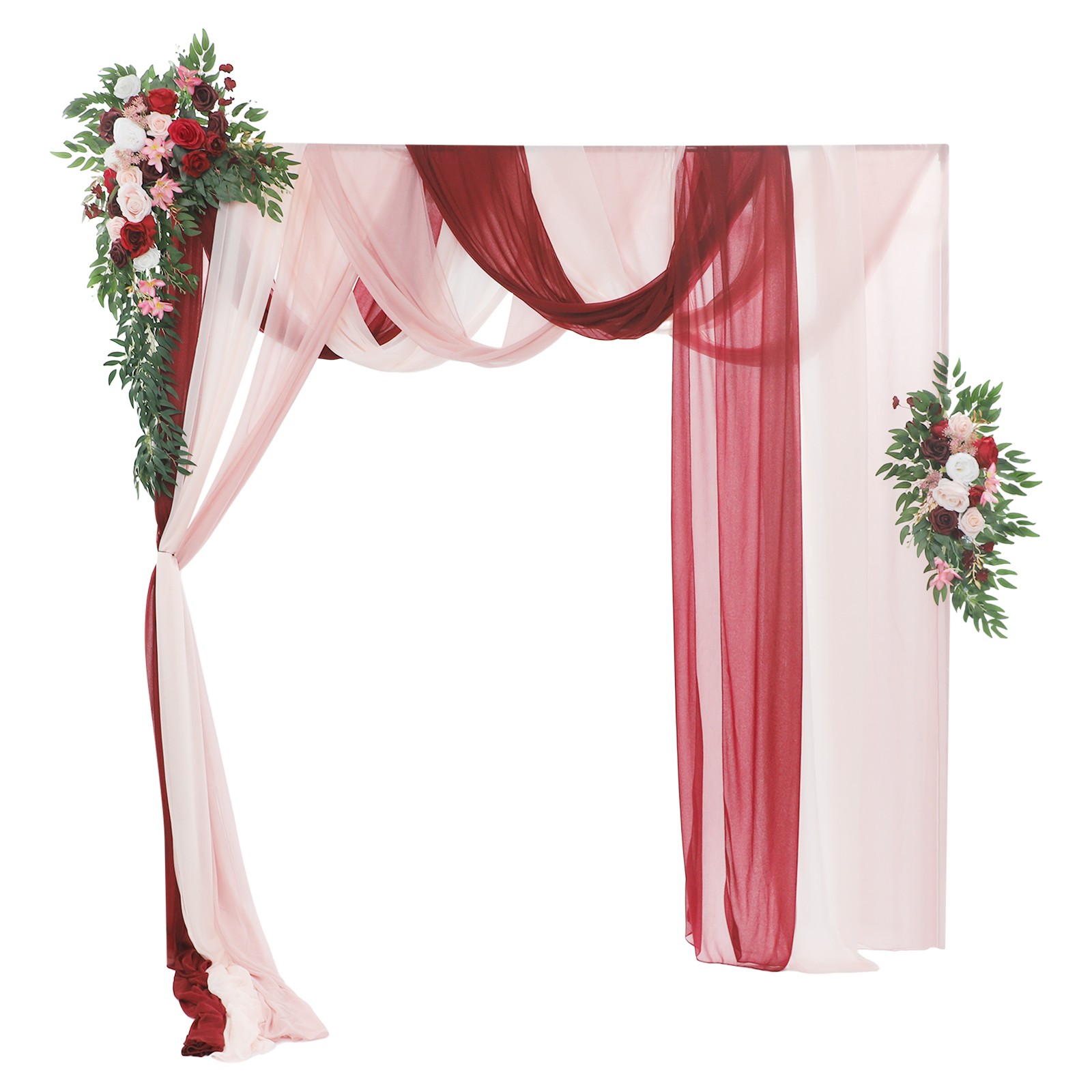 Decorative Artificial Flowers, Artificial Wedding Arch Flower Kit, Wedding Artif