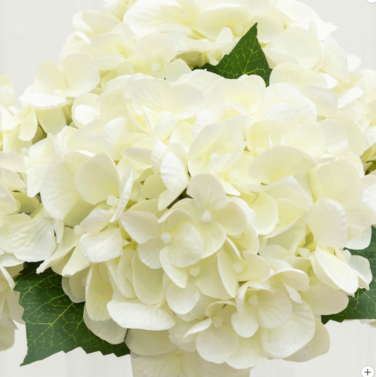 Nearly Natural Faux 12″ Hydrangea Arrangement