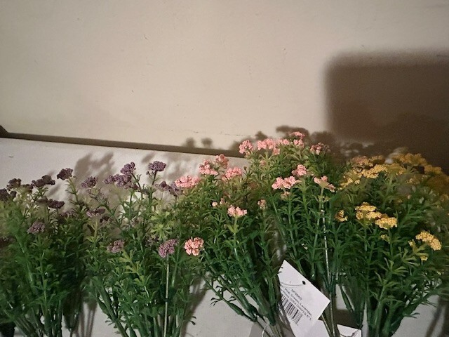 7 new flower bunches in different colors – SALE