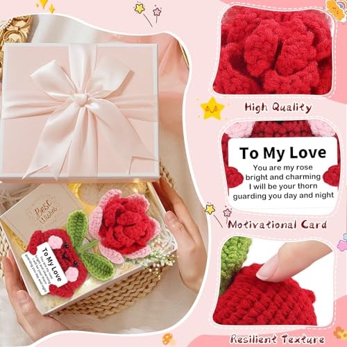 Valentines Flower Gifts for Her Girlfriend Wife: to My Love Handmade TO MY LOVE
