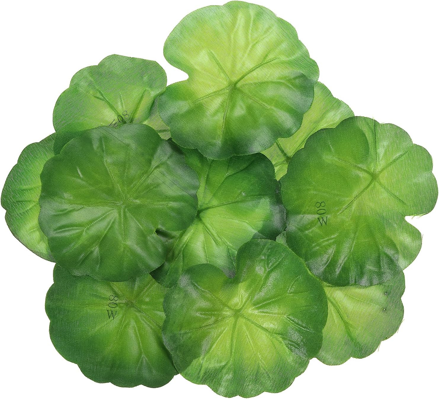 3.54X3.94 Artificial Silk Leaf, 40 Pcs Artificial Greenery Fake Leaves