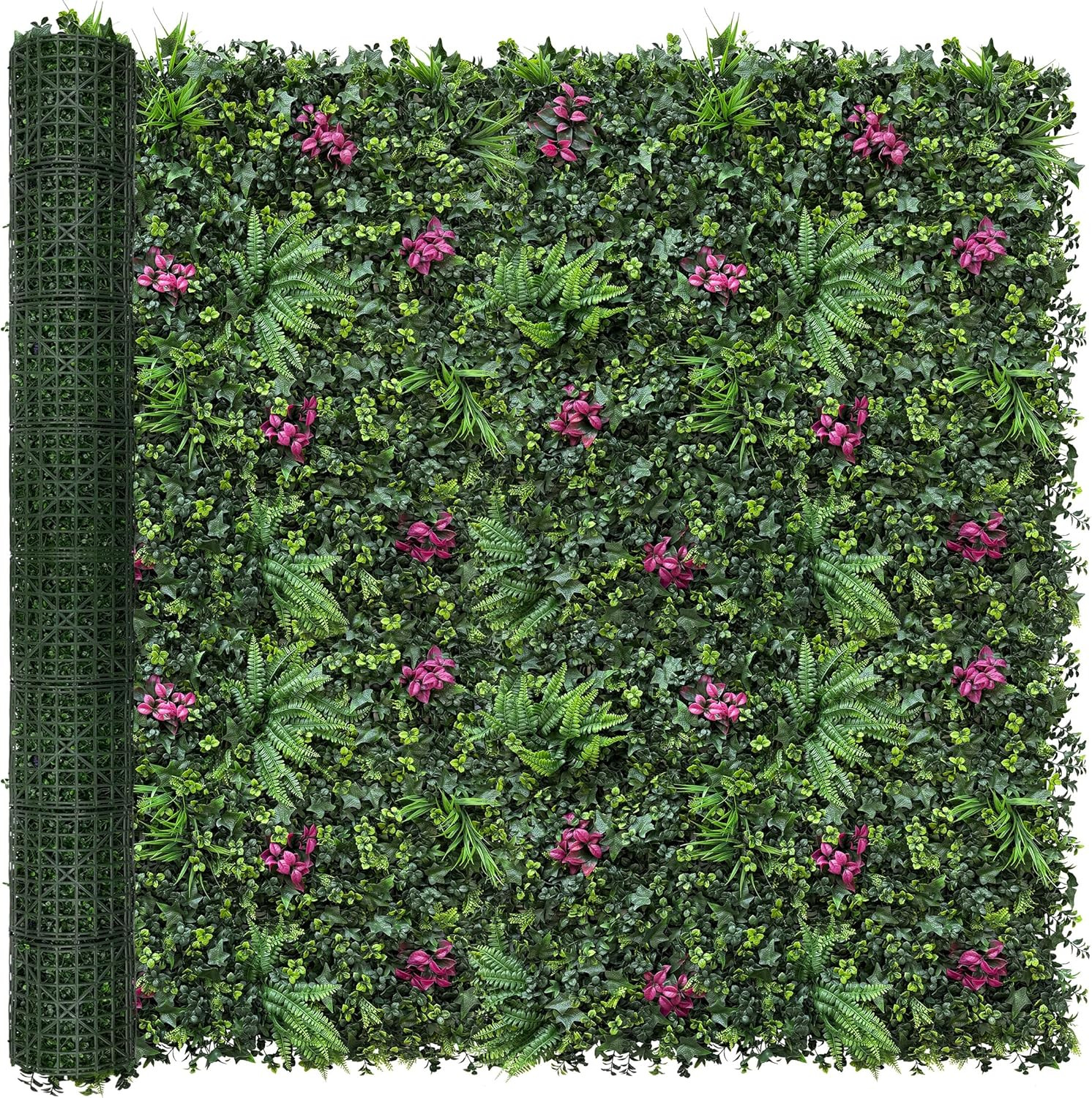 UV-Resistant Artificial Hedge Panels for Privacy & Decor – 72″x144″ Green Wall