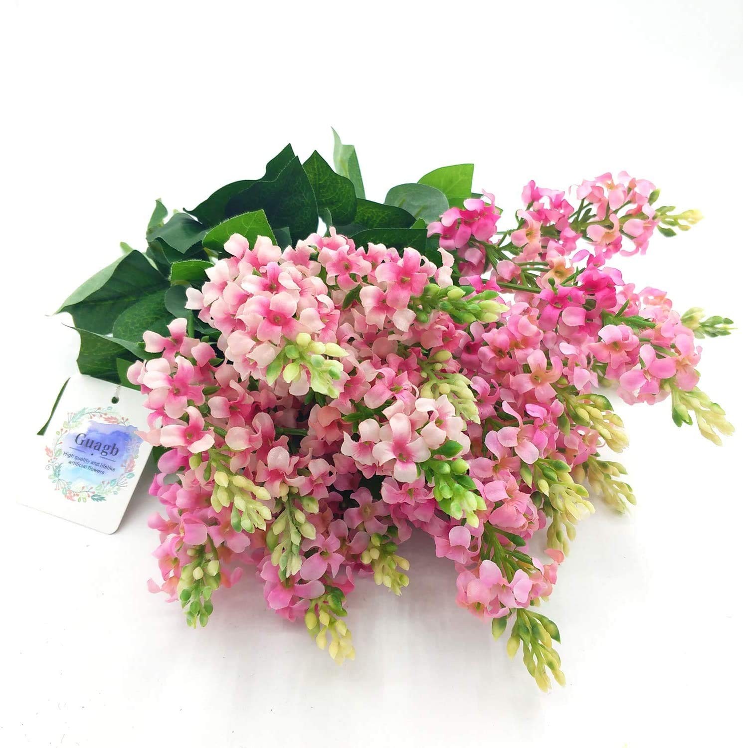 Artificial Fake Flowers Silk Plastic Plant Arrangement for Home Indoor Outdoo…