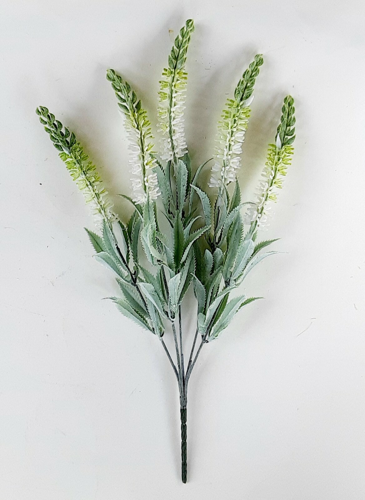(2 pcs) White Lavender 16″ Silk Flower Plastic Filler Spray Floral Arrangement