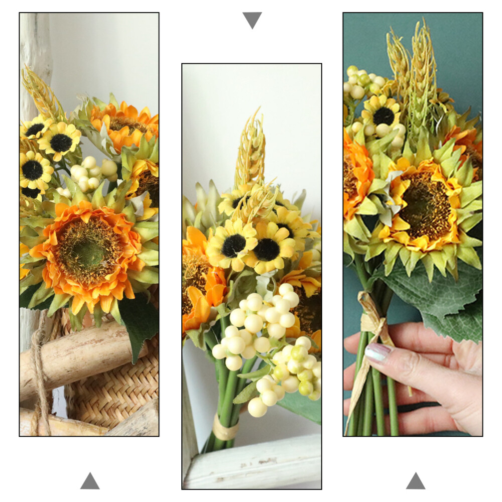 Sunflower Synthetic Sunflowers Simulation Sunflowers