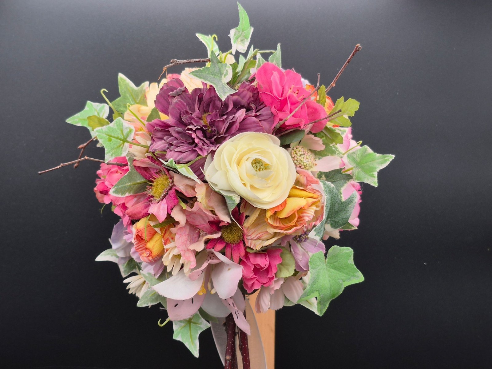 Floral Topiary, 19″