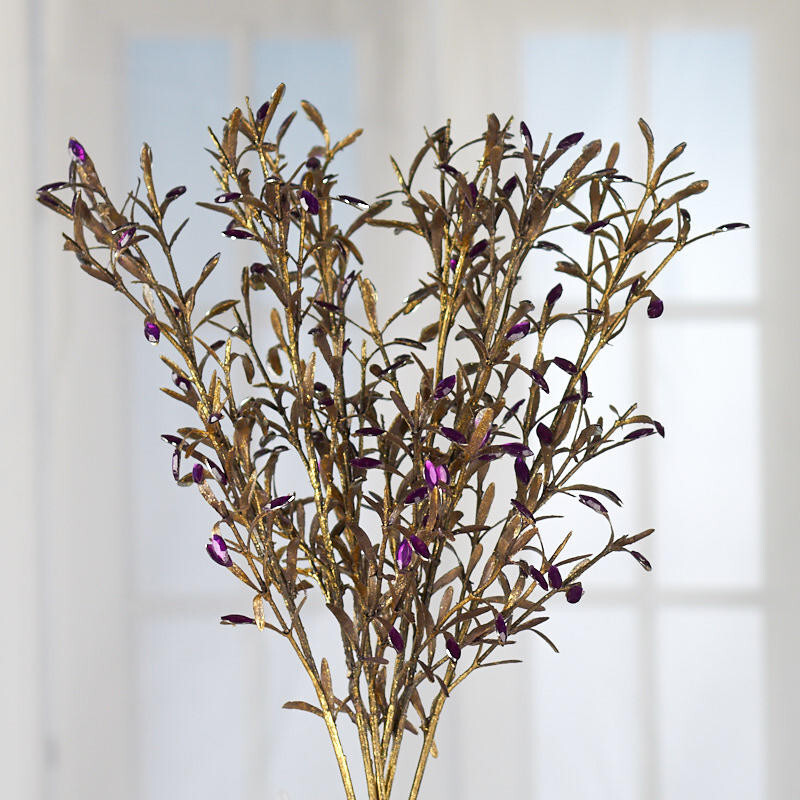 Factory Direct Craft Artificial Rosemary and Purple Diamond Sprays | 6 Spra