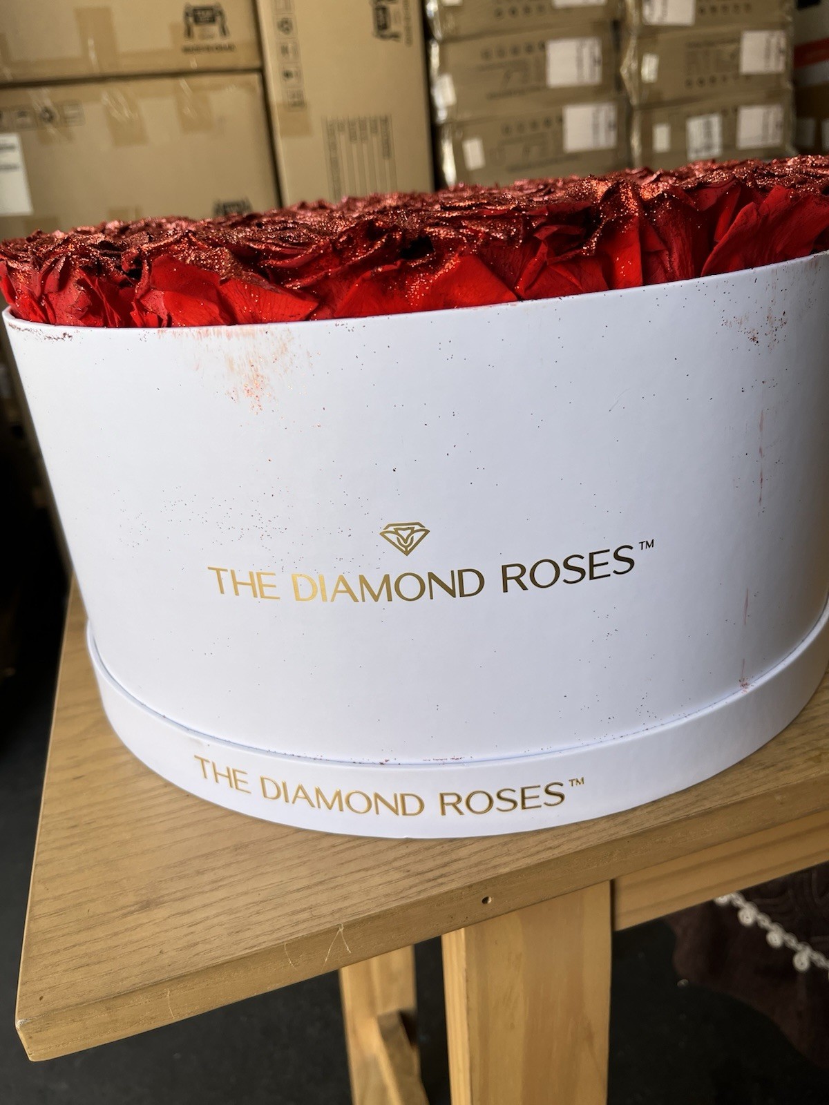 The Diamond Roses Preserved Rose Gift Box (50 pcs)